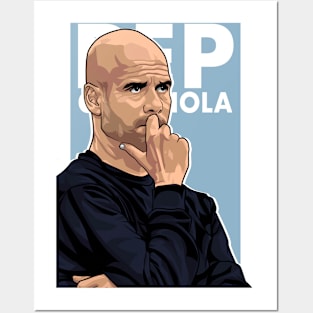 Pep Guardiola Posters and Art